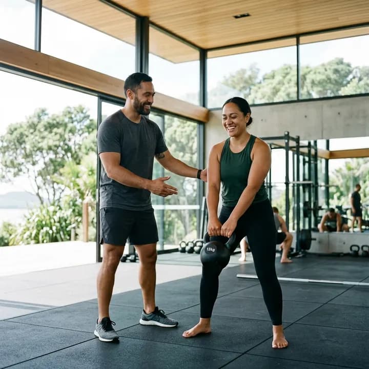 Personal training session